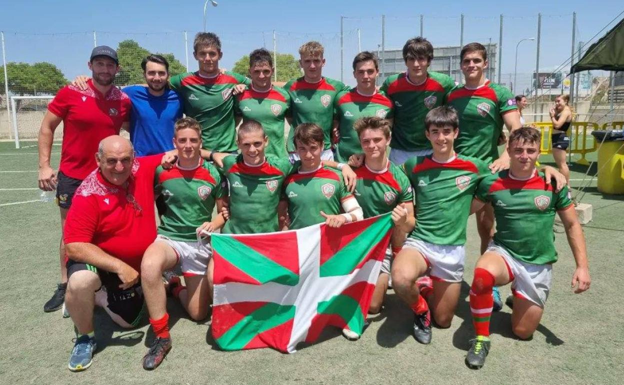 Rugby Las selecciones vascas concluyen la temporada en Palma sumando